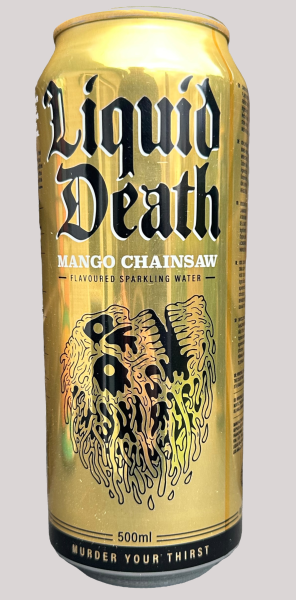 Liquid Death Mango Chainsaw